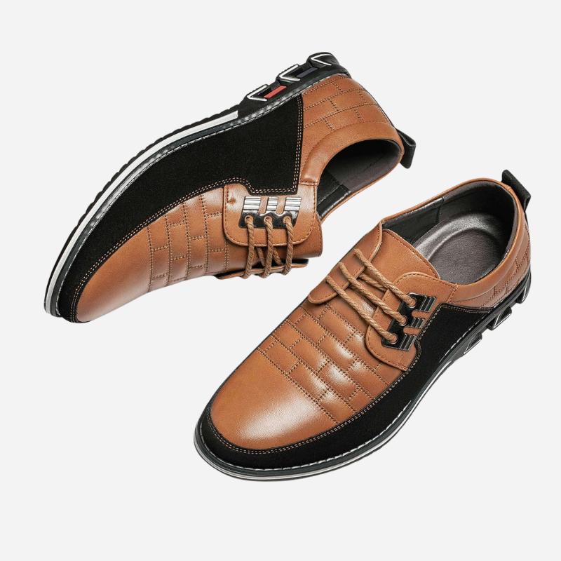 MANSSINO™ | Men's Perforated Leather Hybrid Shoe
