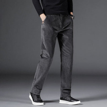 MONVIEL | Mid-rise corduroy trousers