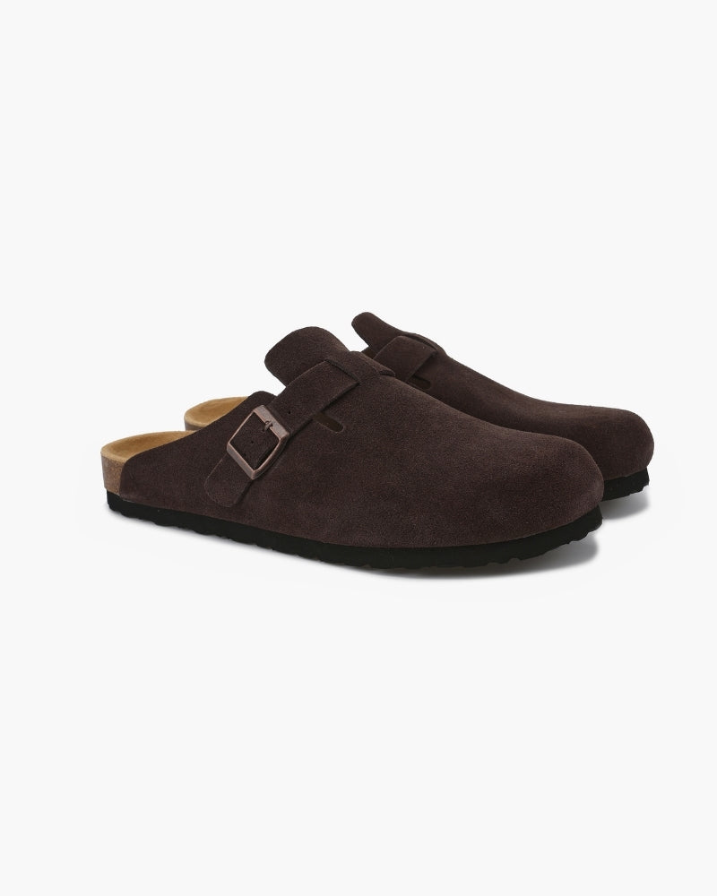 MONVIEL | Suede Clogs