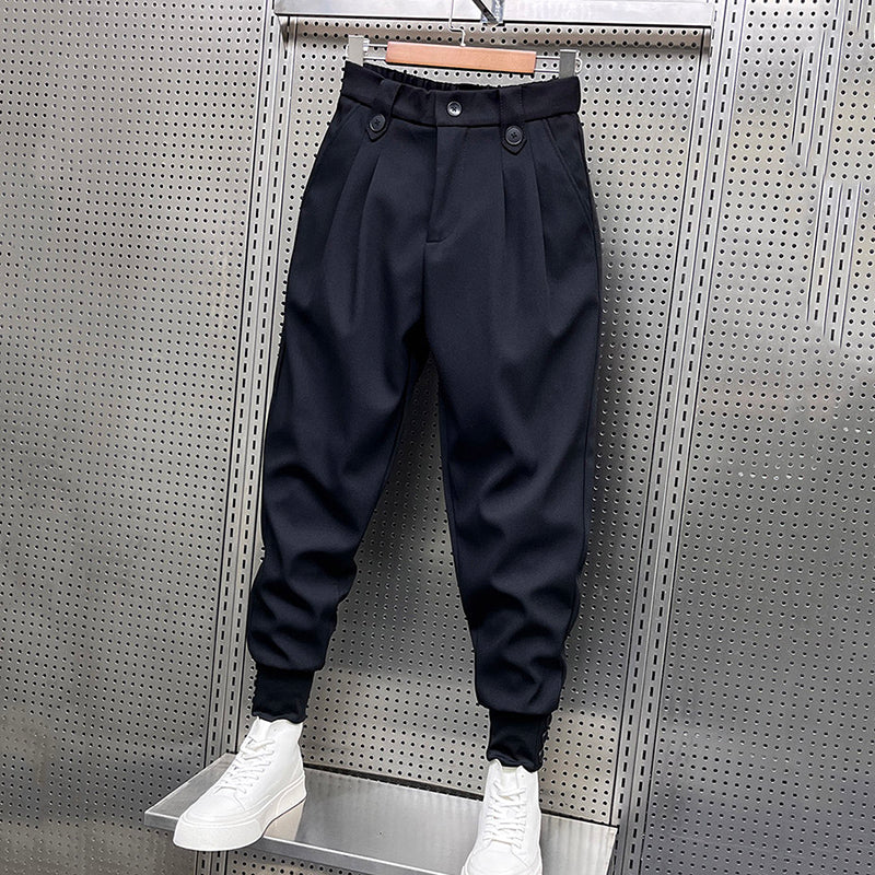 MANSSINO™ | Men's Loose-Fit Cotton Stretch Trousers