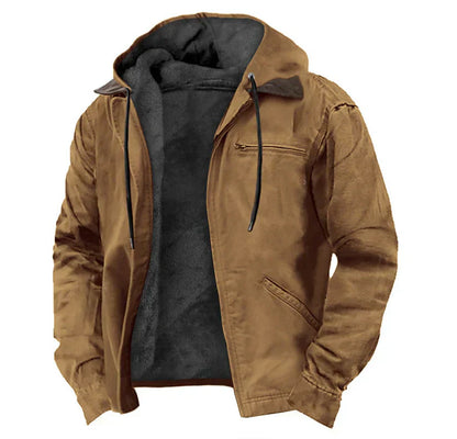 LAURENT MONACO | VESTE AVEC CAPUCHE POUR HOMME AUTOMNALE