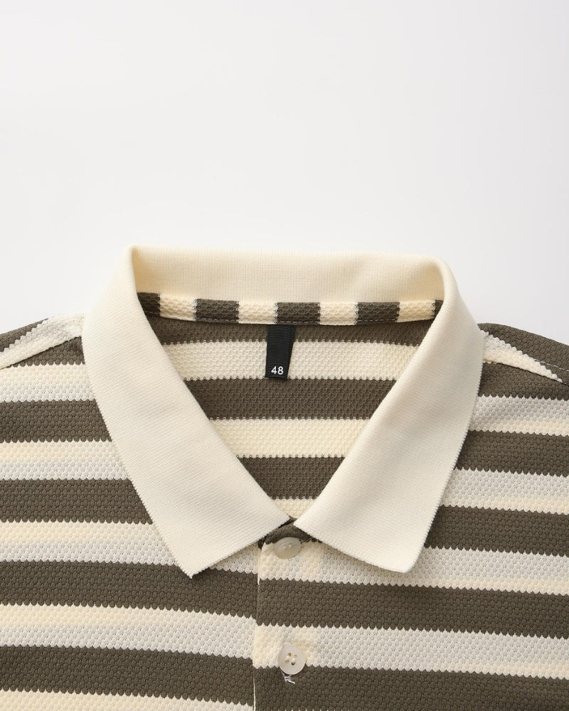 Raphaël™ | Polo maille rayé