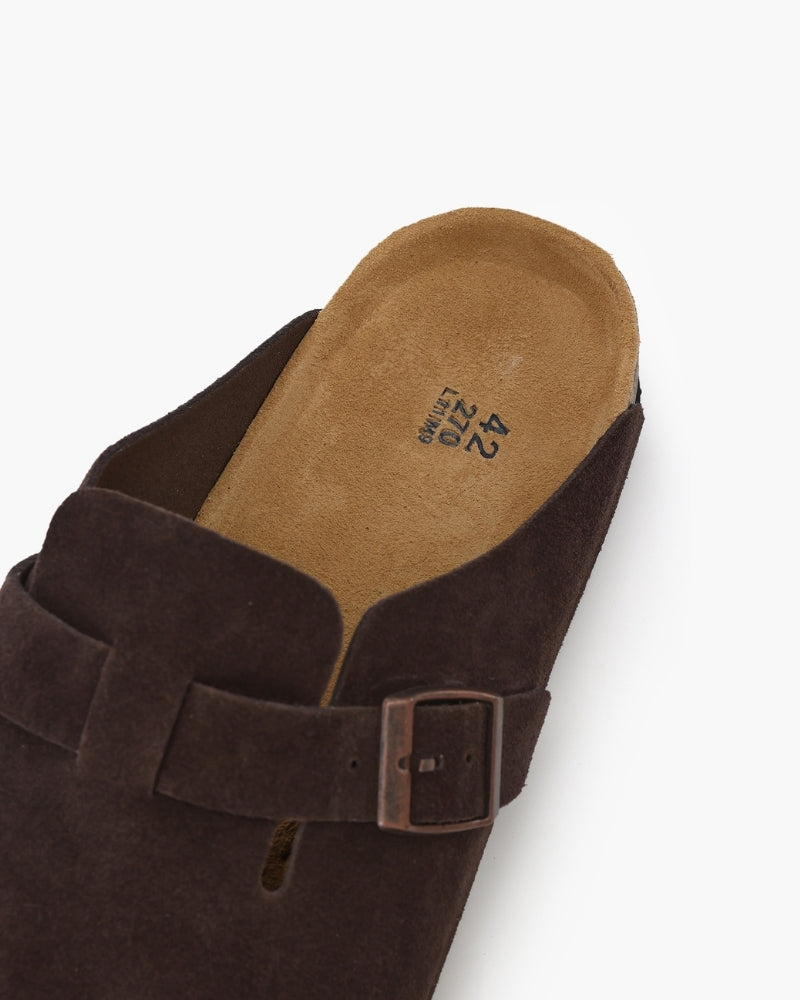 MONVIEL | Suede Clogs