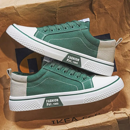 MONVIEL™ | Canvas Low-Top Trainer