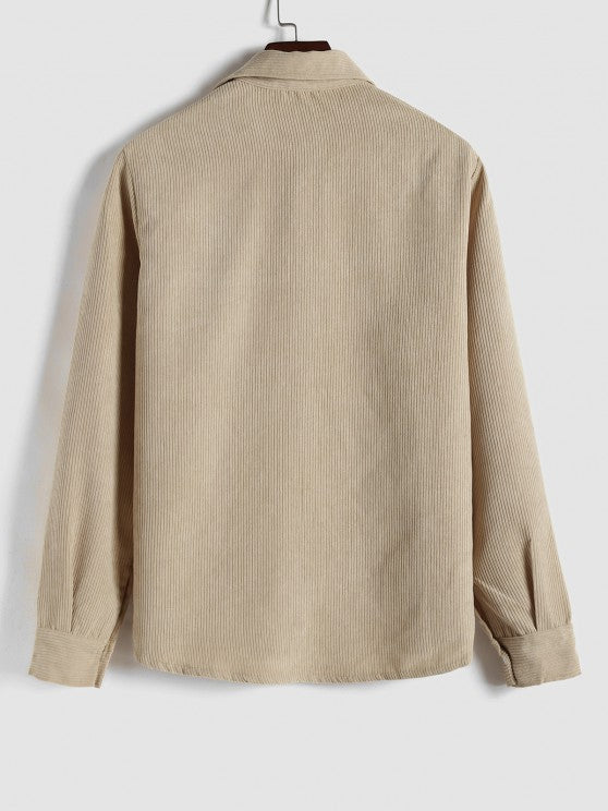 MONVIEL | Long-Sleeve Corduroy