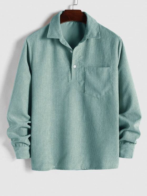 MONVIEL | Long-Sleeve Corduroy