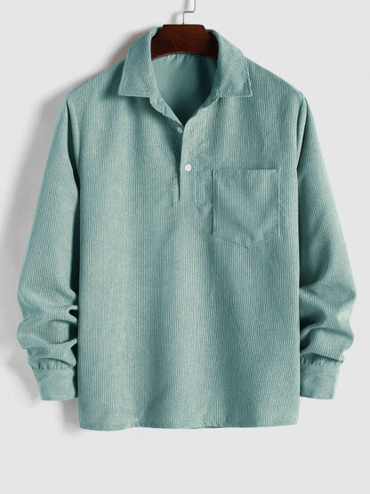 MONVIEL | Long-Sleeve Corduroy