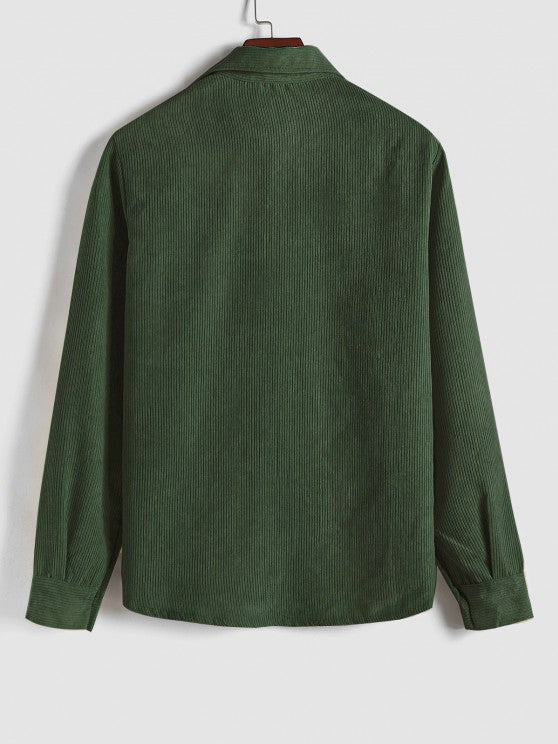 MONVIEL | Long-Sleeve Corduroy