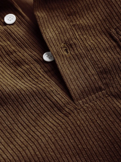 MONVIEL | Long-Sleeve Corduroy