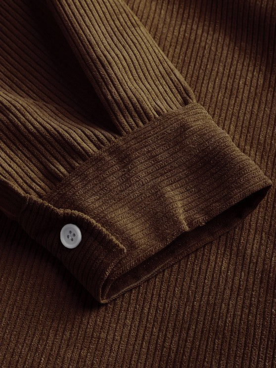 MONVIEL | Long-Sleeve Corduroy