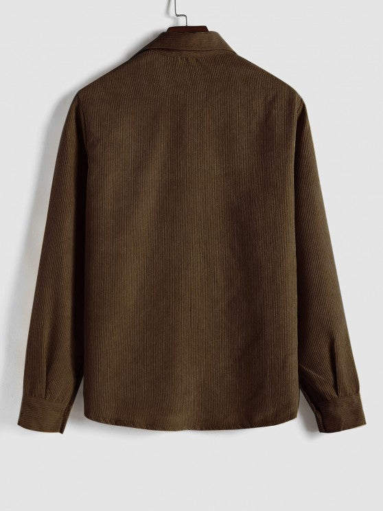 MONVIEL | Long-Sleeve Corduroy