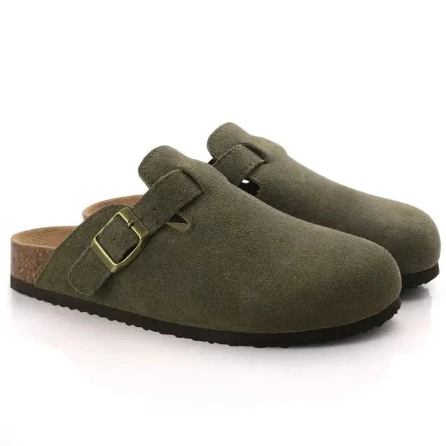 MANSSINO™ | Men's Minimalist Buckle Mule