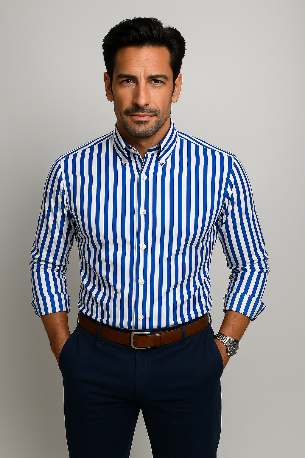 Diarmuid™ | Chemise Rayée Classique