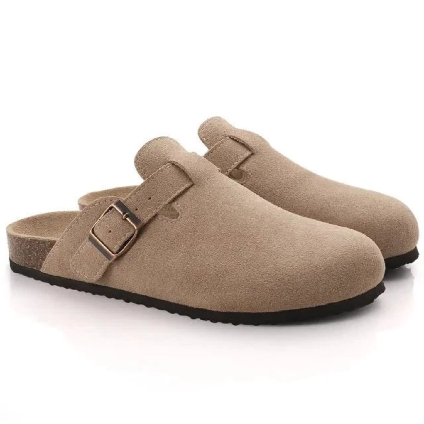 MANSSINO™ | Men's Minimalist Buckle Mule