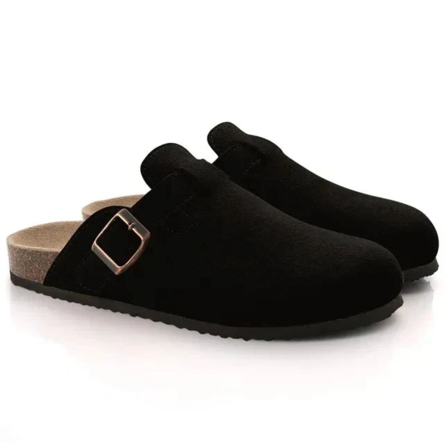MANSSINO™ | Men's Minimalist Buckle Mule