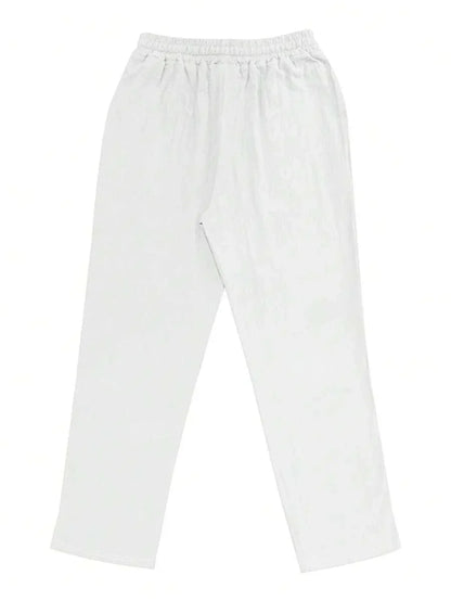MATHIS | PANTALON LÉGER EN LIN AVEC CORDON
