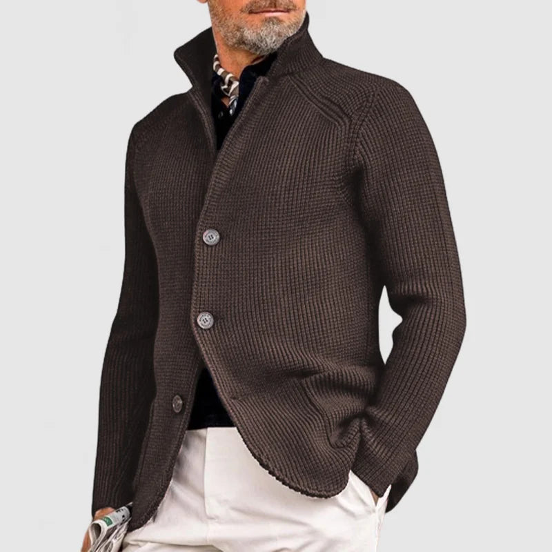 MANSSINO™ | Men's Lightweight Knit Open Cardigan
