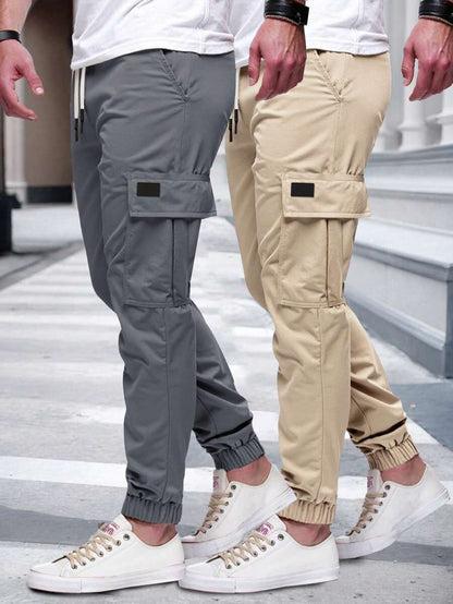 RICCARDO | JOGGERS CARGO LÉGERS AVEC POCHES