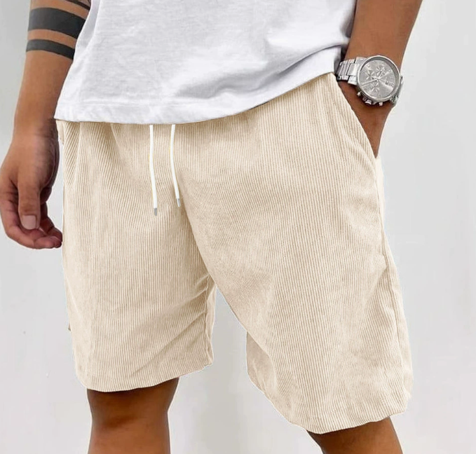 MANSSINO™ | Men's Fine-Wale Corduroy Drawstring Shorts