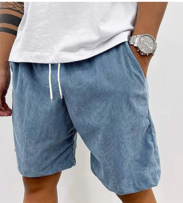 MANSSINO™ | Men's Fine-Wale Corduroy Drawstring Shorts