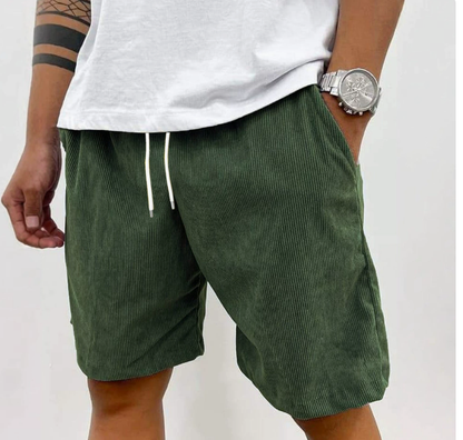 MANSSINO™ | Men's Fine-Wale Corduroy Drawstring Shorts