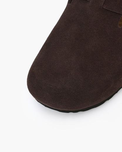 MONVIEL | Suede Clogs