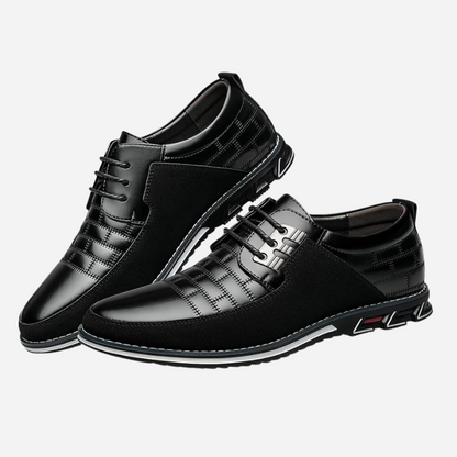 MANSSINO™ | Men's Perforated Leather Hybrid Shoe