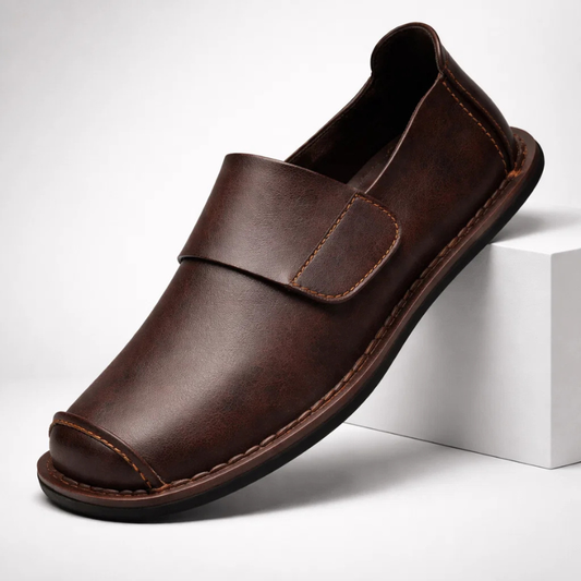 MANSSINO™ | Men's Minimal Strap Loafer