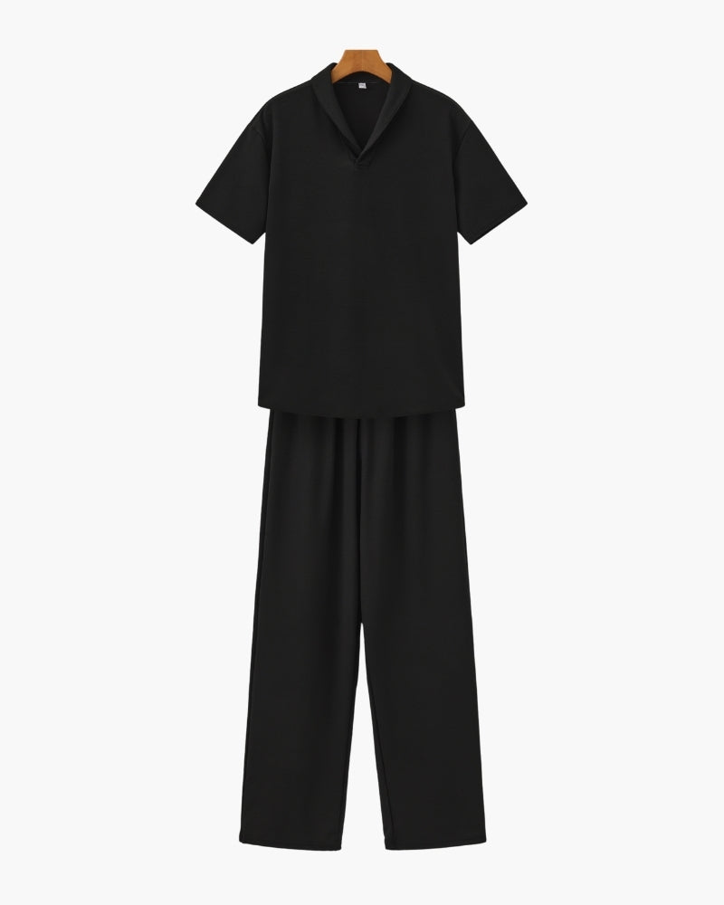 MONVIEL | POLO AND TROUSERS SET