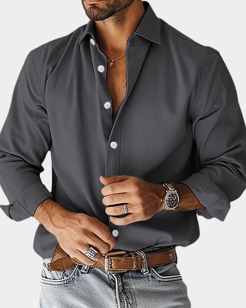 MONVIEL | Slim Stretch Shirt