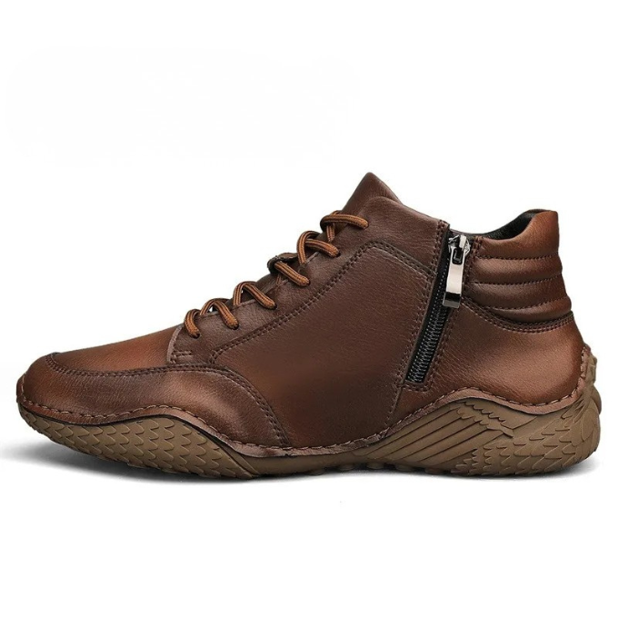 MONVIEL | MENS LEATHER ANKLE BOOTS