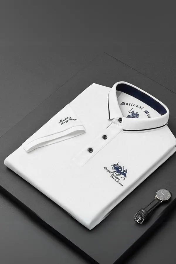 MONVIEL™ | Mandarin-Collar Summer Polo
