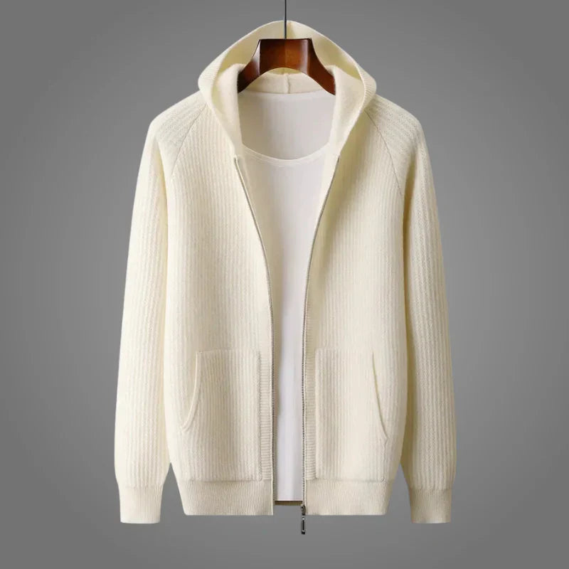 Hervé™ | Gilet hoodie zippé