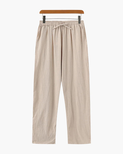 MONVIEL | Lightweight Breathable Linen Trousers