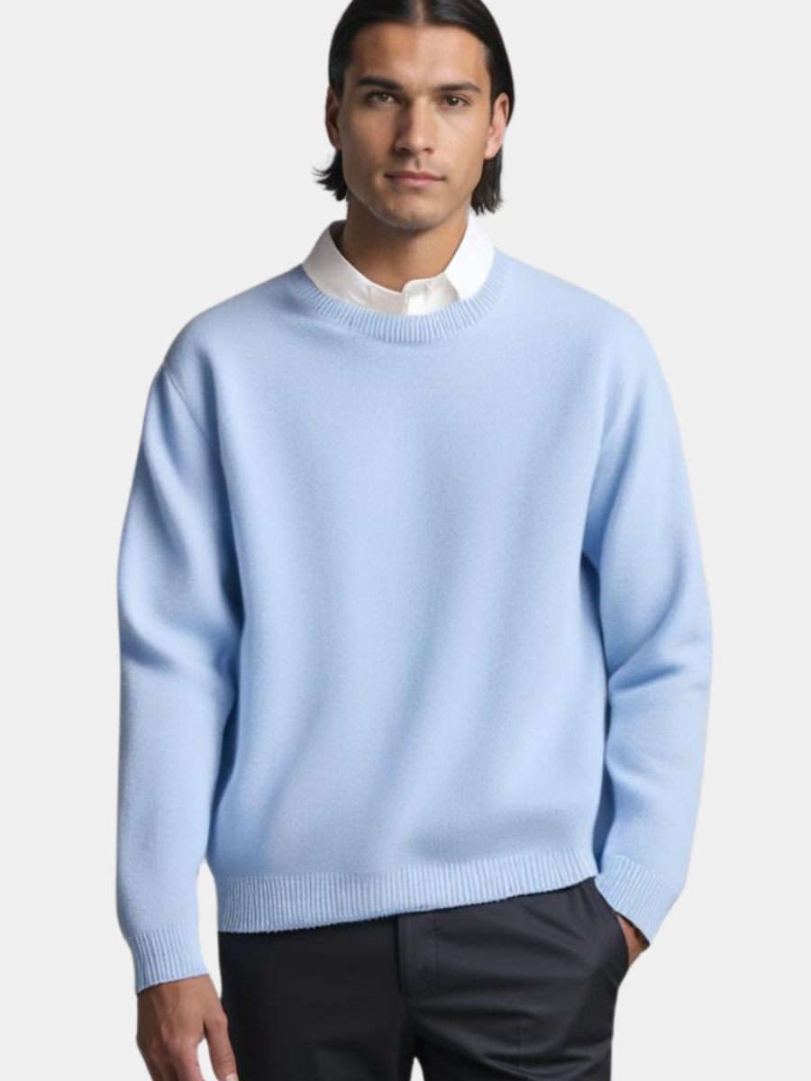 MONVIEL™ | Pure Cashmere Knit Long Sleeve