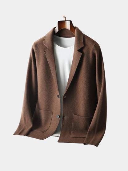 MANSSINO™ | Men's Pure Cashmere Button Cardigan