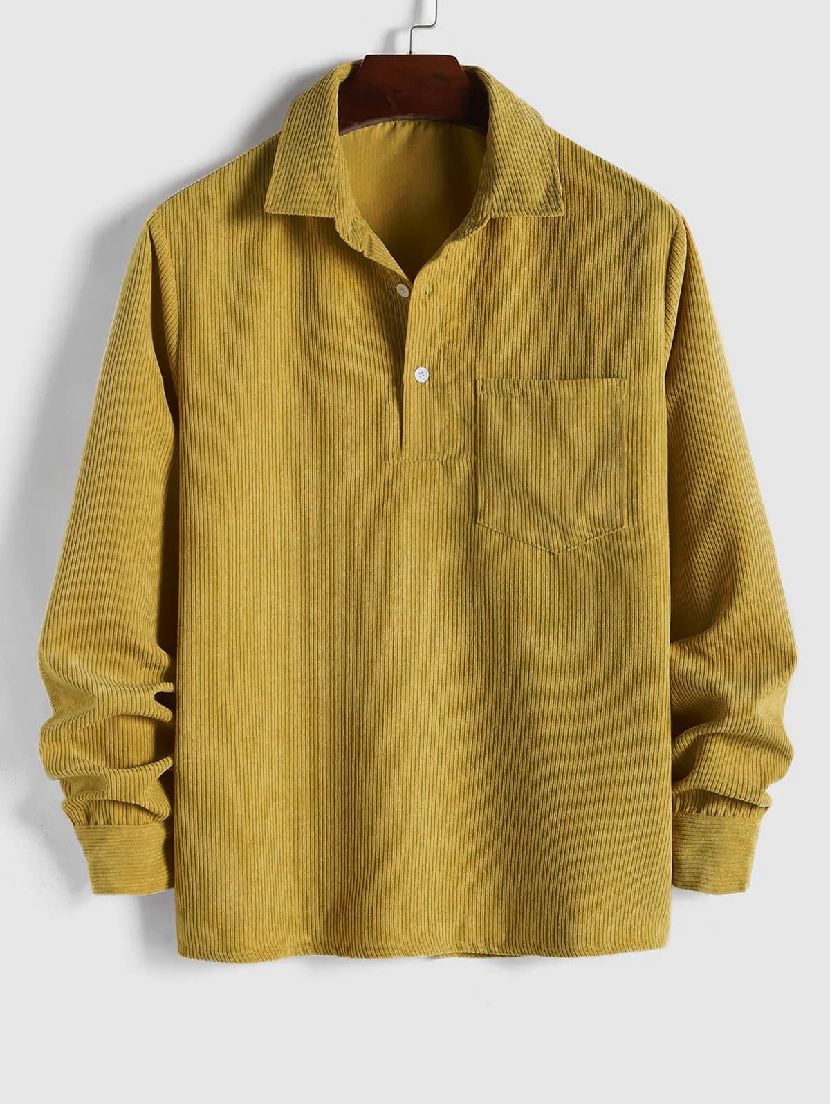 MONVIEL | Long-Sleeve Corduroy