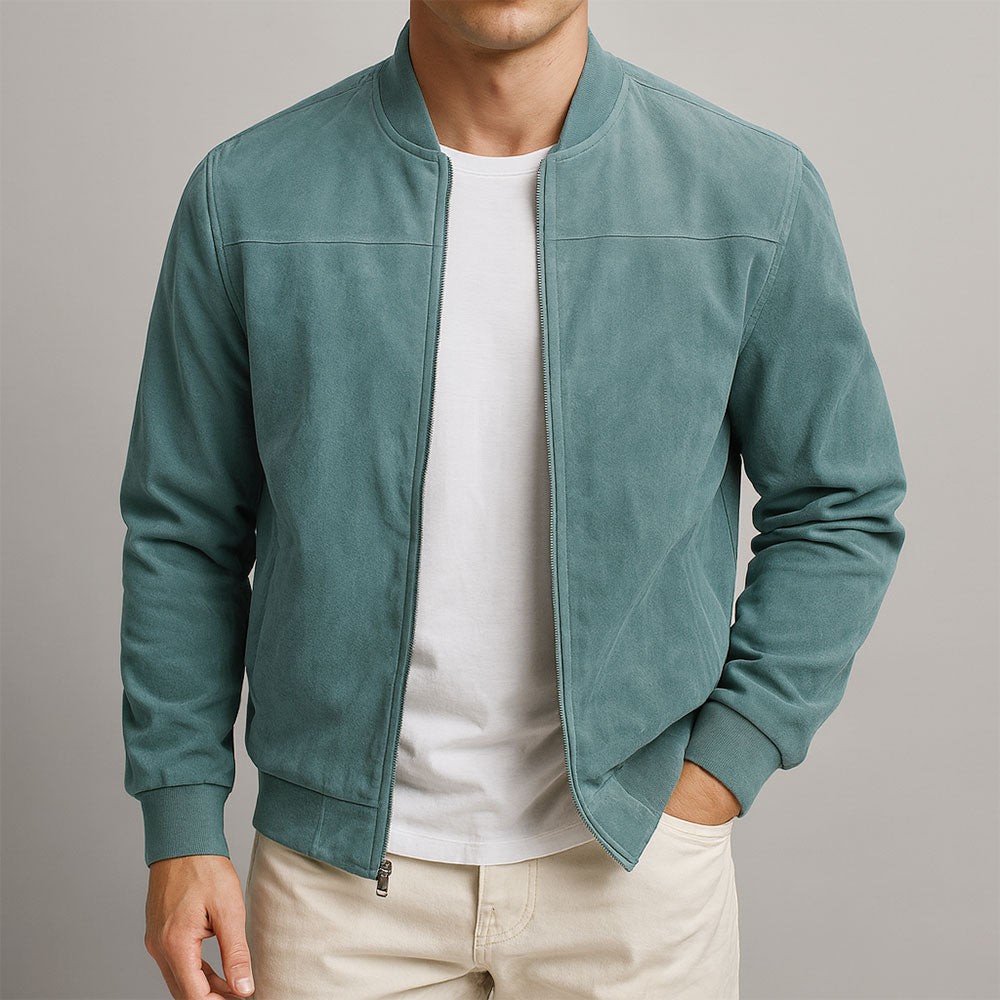 MONVIEL™ | Urban Suede Leather Jacket
