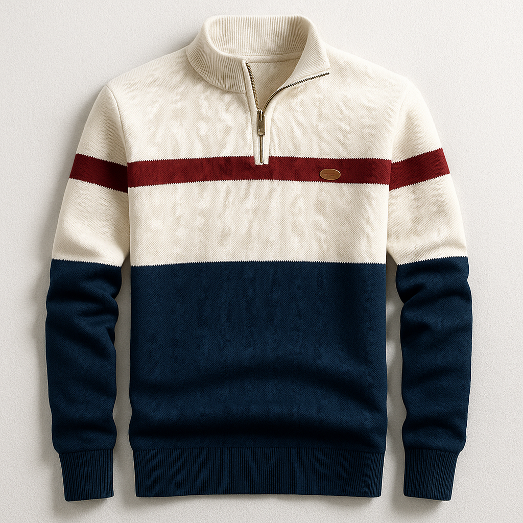 MONVIEL | Zip-Neck Longsleeve