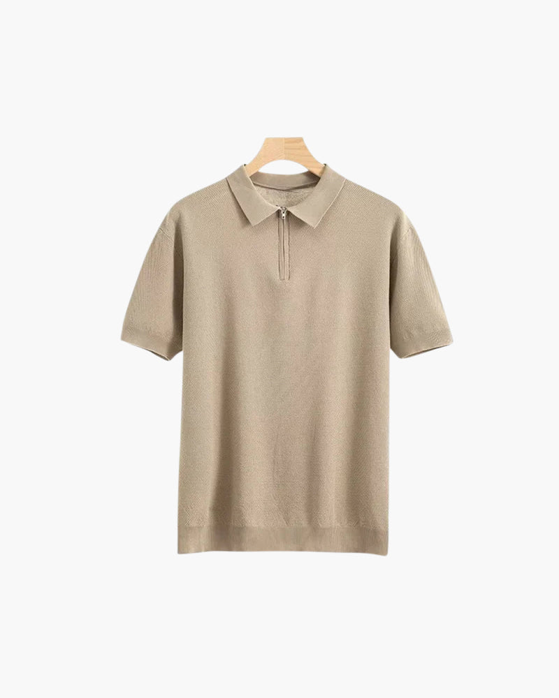 Éric™ | Polo zippé respirant