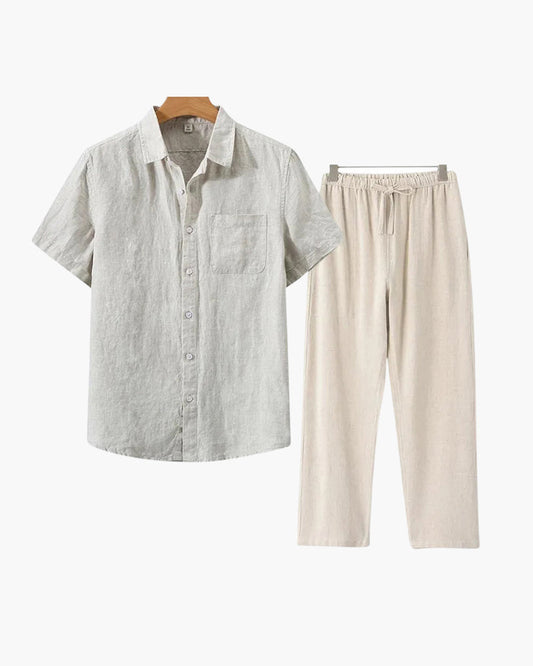 Rory™ | Short-sleeve linen set