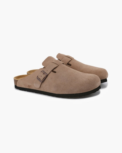 MONVIEL | Suede Clogs