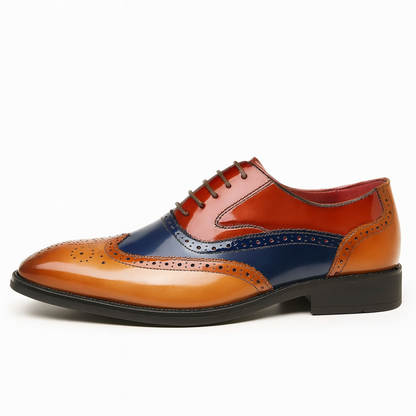 MANSSINO™ | Classic Wingtip Brogue Shoes
