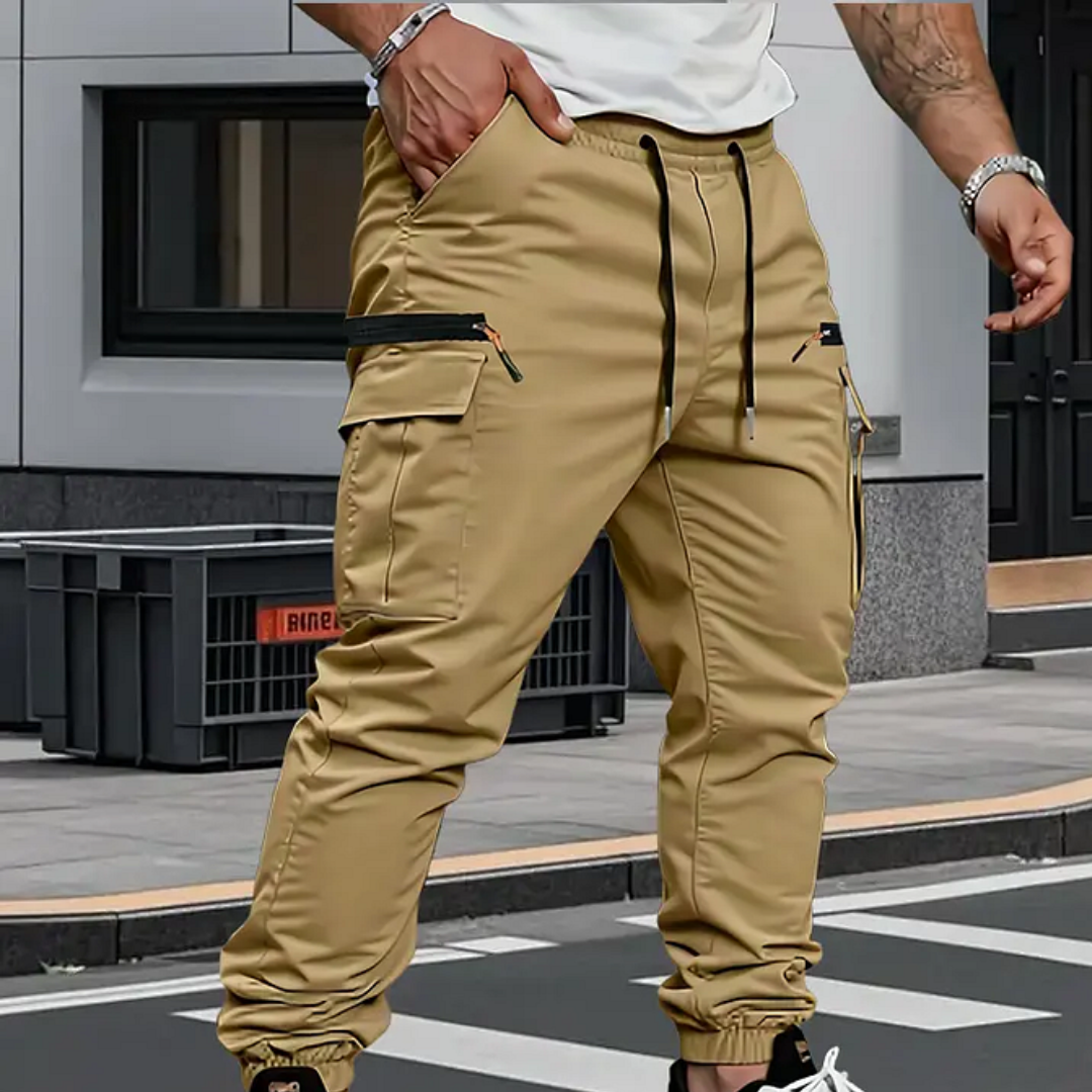 MONVIEL | Mens Stretch Utility Joggers