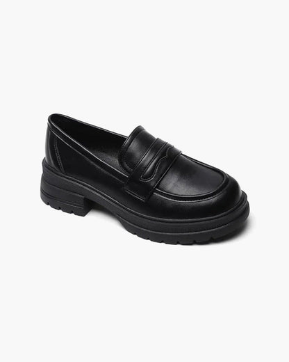 MONVIEL | Leather loafers