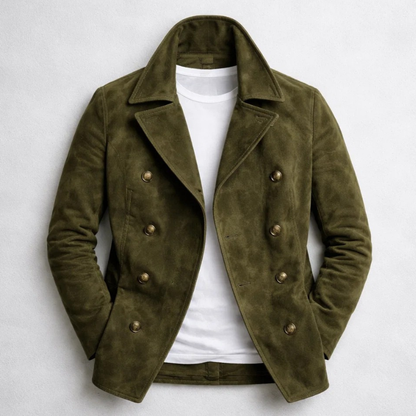 MANSSINO™ | Double-Breasted Heritage Coat