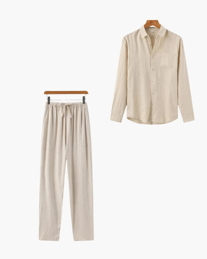 Darragh™ | Ensemble monochrome en lin