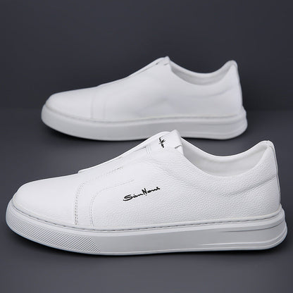 MANSSINO™ | Men's Leather Slip-On Sneaker