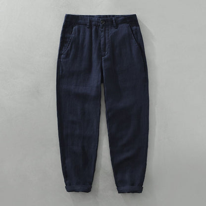 MANSSINO™ | Men's Tapered Linen Trousers