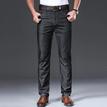 MONVIEL™ | Men's Lightweight Straight-Leg Jeans